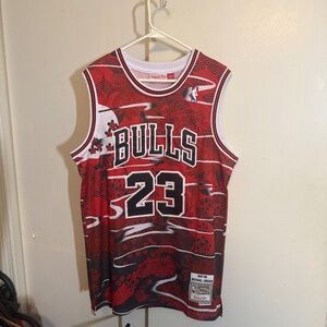 NWT Mitchell & Ness Bulls Jordan “23” Year of the Rabbit Jersey